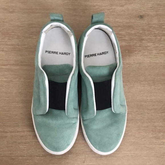 Pierre Hardy sage suede shoes - Picture 2 of 4